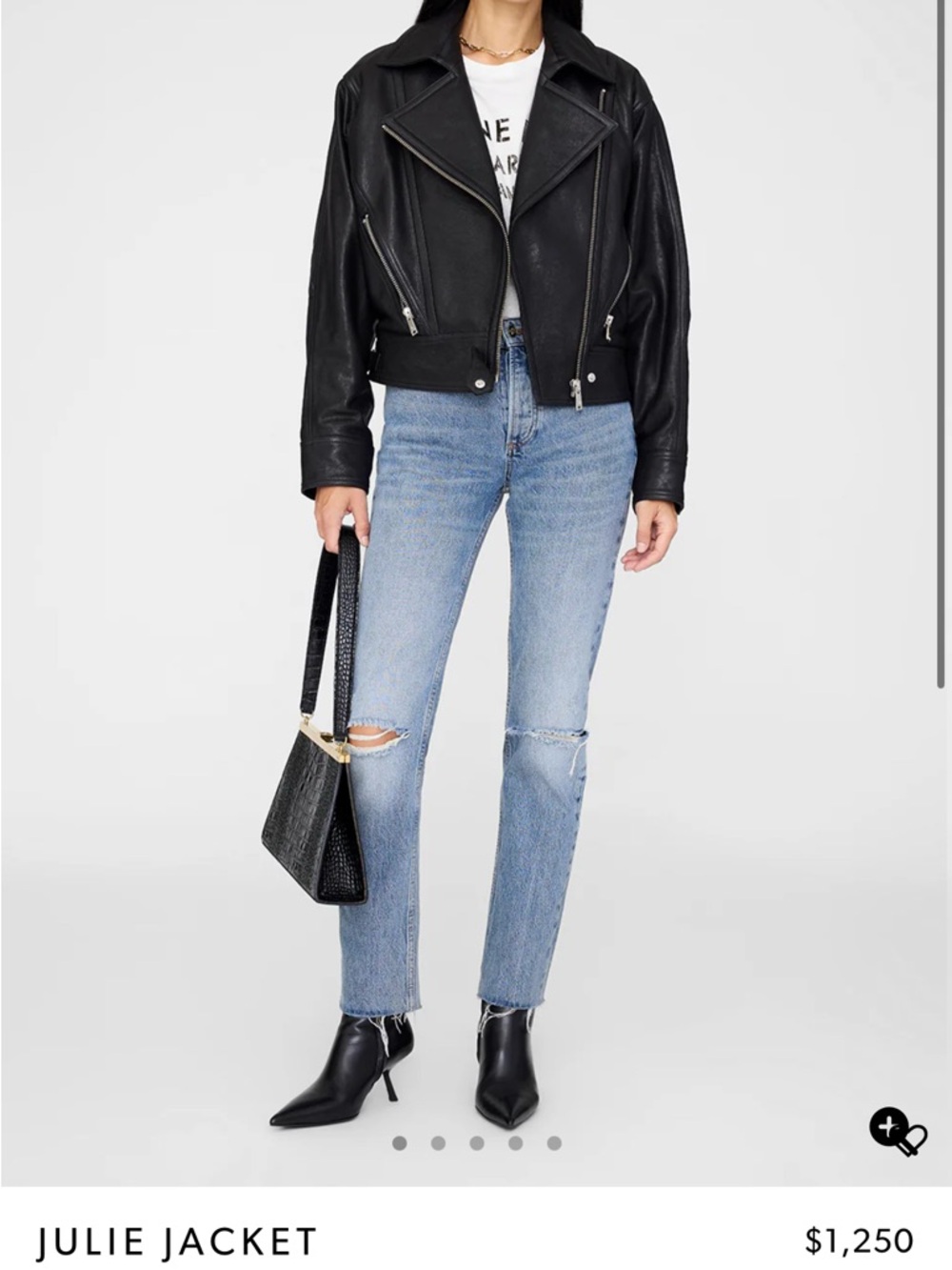 Anine Bing Julie leather Jacket